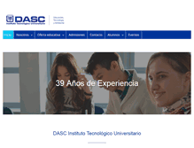 Tablet Screenshot of dasc.com.mx